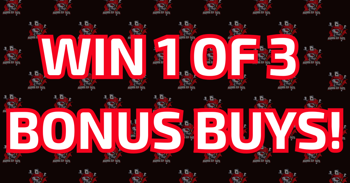 Average Guy Slots Monthly Giveaway Banner